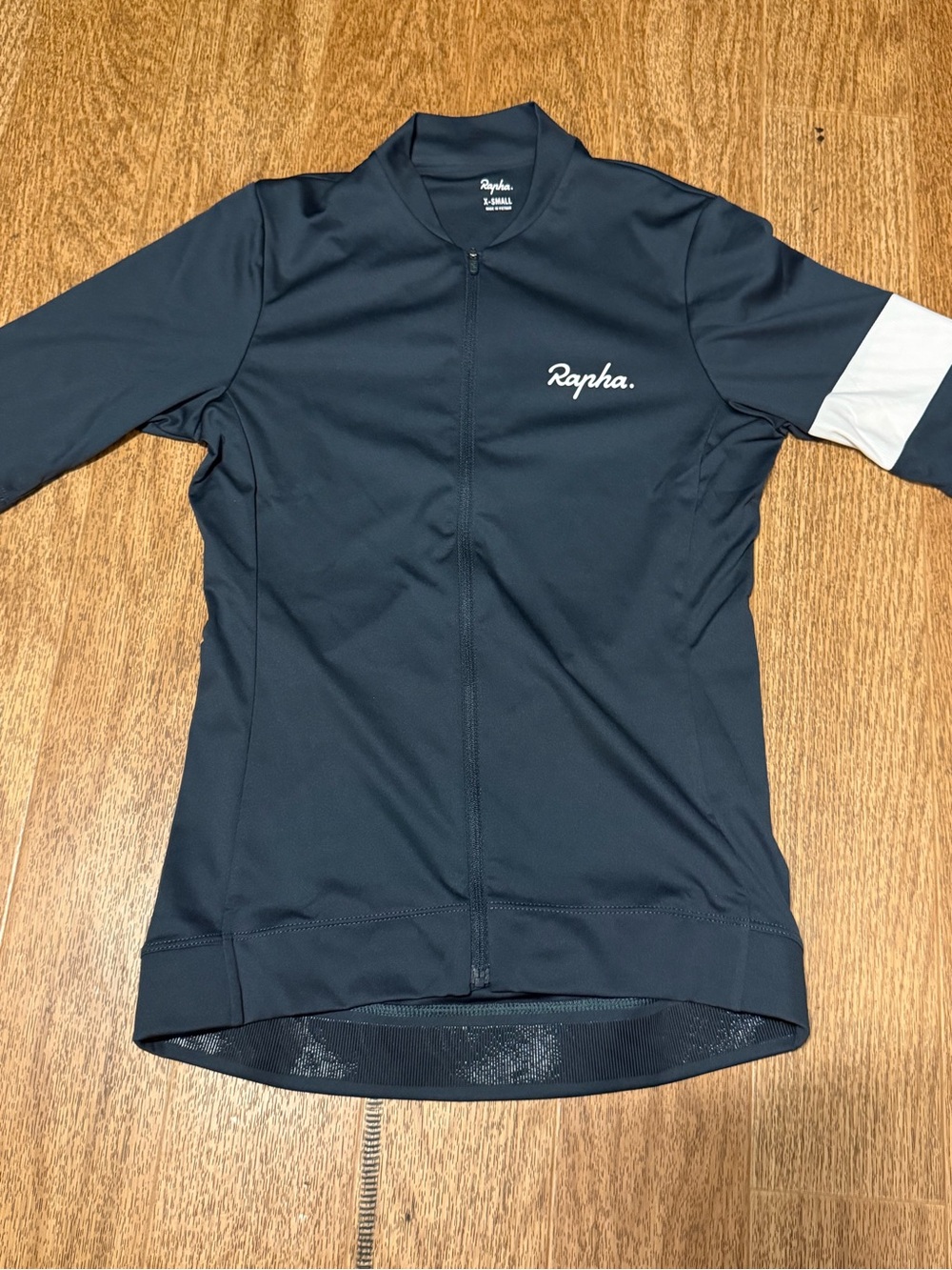 Rapha Women’s Short Sleeve Cycling Jersey in Forest Green with White Accent